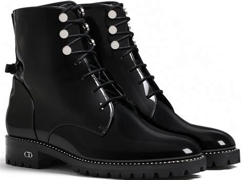 glazed leather dior boots|designer boots for women uk.